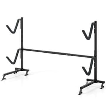 Northix Nosač za kajak 4 mjesta 80 kg podesivi metalni stalak