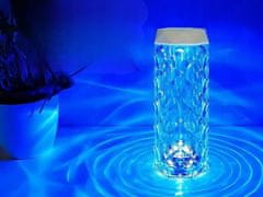Verkgroup Difuzor ovlaživača zraka s aromaterapijom, LED RGB USB, 1000 ml, kristal