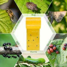 Netscroll Ljepljiva traka za insekte, žuta dvostrana zamka, BarrierTape
