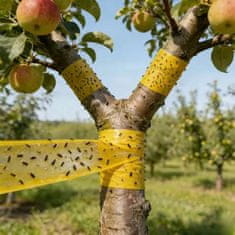 Netscroll Ljepljiva traka za insekte, žuta dvostrana zamka, BarrierTape