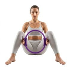 SOLFIT® Pilates prsten za vježbanje i oblikovanje mišića, neklizajuće ručke, lagan fitness rekvizit za kućni trening | FITSTRA