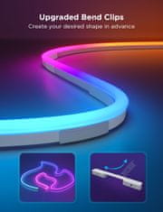 Govee Neon Rope Light 2S svjetlosna traka, RGBIC, bijeli, 4 m
