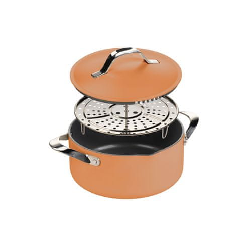 Lonac Rosmarino Chef's Choice All-in-One, 24 cm, narančasti