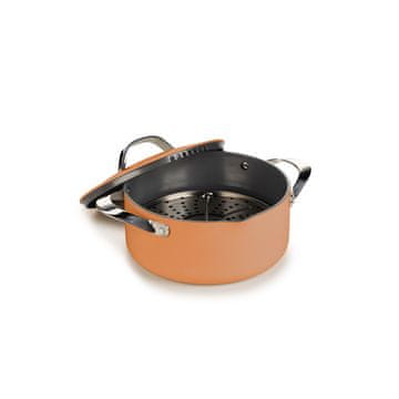 Rosmarino All In One lonac s poklopcem, 24 cm, narančasti