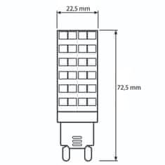 LUMILED 4x G9 LED kapsulna žarulja 12W = 100W 1152lm 4000K Neutralna 360° osvjetljenje