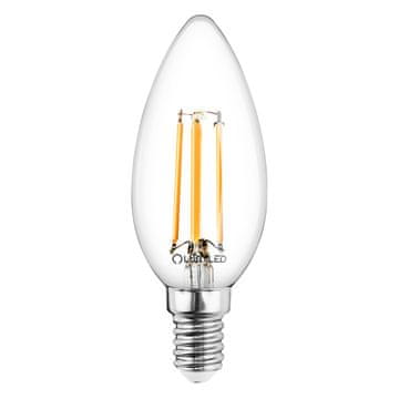 LUMILED 10x LED žarulja E14 svijeća B35 7W = 60W 806lm 3000K Topla 360° luminirana žarna niti