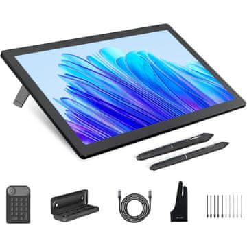 Huion Kamvas Pro 19 grafički zaslon s olovkom, 4K UHD, 10-točkovni dodir