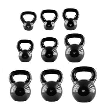 HMS KNV CRNA KETTLEBELL OD LIJEVANOG ŽELJEZA S VINILOM PREMAZOM KNV04 CRNA KETTLEBELL OD LIJEVANOG ŽELJEZA S VINILOM PREMAZOM
