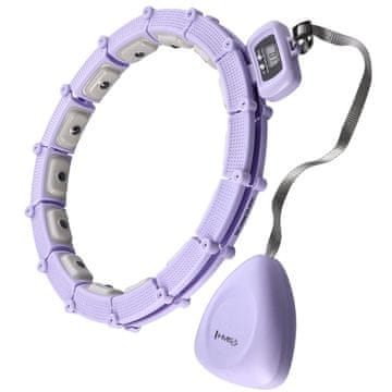 HMS HHM14 HULA HOP LJUBIČASTA S MAGNETIMA I UTEGOM + BROJAČ