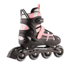 Nils Extreme NH18366A 2u1 ružičasto-bijele veličina M(35-38) rolaši s izmjenjivom hokejskom pločicom NILS EXTREME