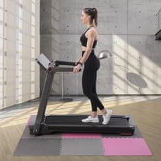 ONE Fitness MP10 podloga za slagalice, višepakiranje, ružičasto-siva, 9 dijelova, 10 mm, one fitness