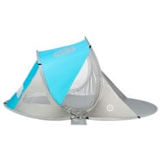 NILS CAMP NC3142 plavi šator za plažu koji se sam postavlja s podnim nitovima