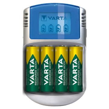 VARTA LCD punjač 4x AA/AAA baterije + 4x AA baterije