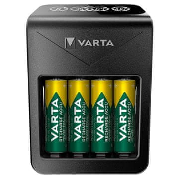 Varta LCD Plug Charger+ 4xAA/AAA 1x9V punjač za baterije + 4x AA punjive baterije