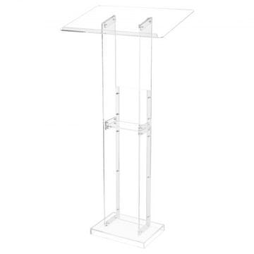 VEVOR Postolje za podij 1265x40x60 cm prozirno