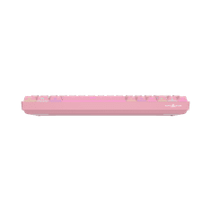 White Shark GK-007411 NUNCHAKU roza mehanička gaming tipkovnica US layout crveno-sivi gradient