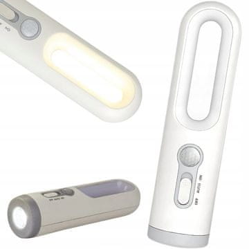 Verkgroup LED punjiva noćna lampa sa senzorom pokreta USB bijela