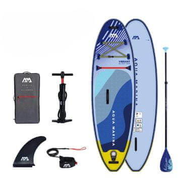 Aqua Marina Vibrant napuhujući SUP s veslom, 244 x 71 x 10 cm, do 60 kg, plavi (BT-24VIP)