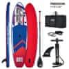 Pure Air Freedom All-Around iSUP daska na napuhavanje, 335 x 84 x 15 cm, crveno-plava