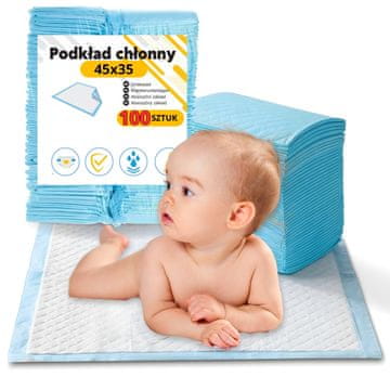 Zolta Podloge higijenske upijajuće prostirke 45x35 100 kom.