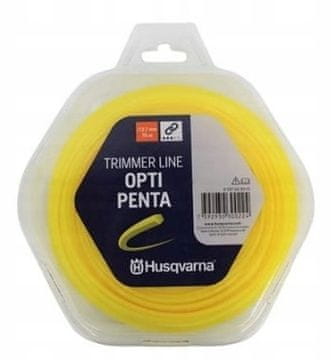 Husqvarna Rezna struna za trimere i kosilice Husqvarna Opti Penta 2,7 mm x 70 m jaka