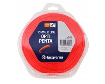 Husqvarna Rezna struna za trimere i kosilice Husqvarna Opti Penta 2,4 mm x 90 m