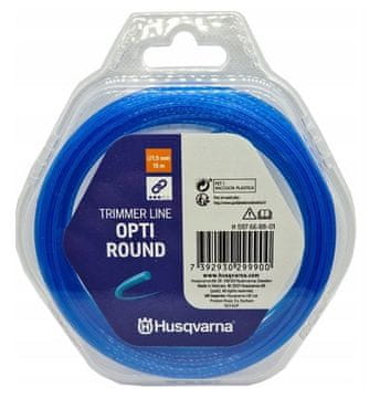 Husqvarna Rezna struna za okrugle trimere Husqvarna Opti 1,5 mm x 15 m original
