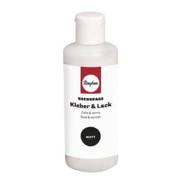 Rayher.	 Decoupage ljepilo & lak, bez sjaja, 80ml
