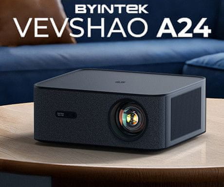 Prijenosni pametni projektor Byintek Vevshao A24