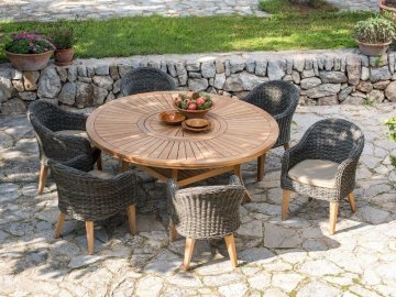 Mountfield Vrtni stol COLOSSEUM 180 cm, tikovina