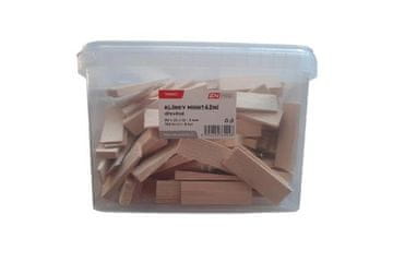 Enpro klinovi Wooden mounting wedges, 80 x 25 x 10 - 3 mm, 150 pcs