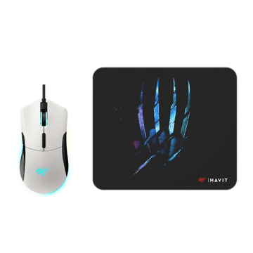 Havit Komplet gaming miša MS1037CM + podloga