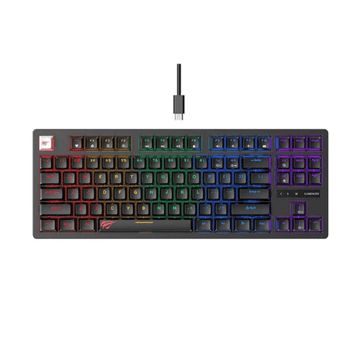 Havit Gamenote USB mehanička tipkovnica HV-KB892L - ENG znakovi