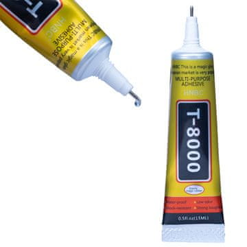 Rosfix Univerzalno Ljepilo T-8000 15ML – Preciznost I Trajnost | Elastično, Otporno Na Klimu