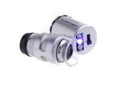 Verkgroup Mini džepni LED UV mikroskop za nakit 60x