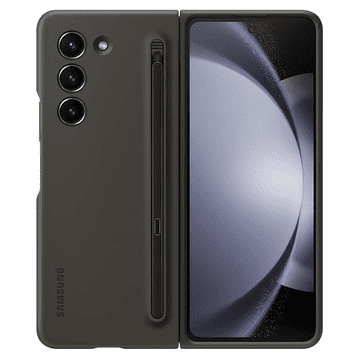 Samsung Original Slim S Pen Case Silikonska maskica EF-OF94PCBE za Galaxy Z Fold 5 - crna s olovkom - crna