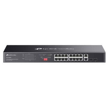 TP-Link Omada DS1018GMP 18-port 16x Gigabit PoE+ RJ45 2x Gigabit SFP/RJ45 Combo Unmanaged mrežni preklopnik switch