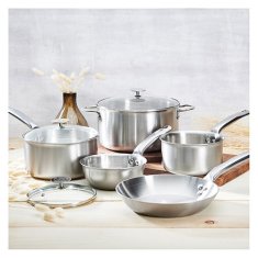 de Buyer Set posuđa 3601.03, ALCHIMY, set, lonac s poklopcem 24 cm, 2 lonca s poklopcima 16/20 cm, 2 tave 24 cm