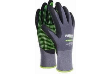STALCO Rukavica S093276319 Najlonske rukavice NITRILE FLEX DOTS PERFECT, veličina 9