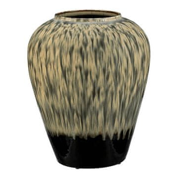 Autronic Keramička vaza keramička vaza - okrugla, 33 cm, siva (VZ9213-M)