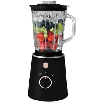 Berlingerhaus Stolni blender BH-9821 sa staklenom posudom 1,5 L 1000 W Kolekcija crne ruže
