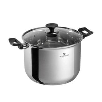 Blaumann Lonac od nehrđajućeg čelika s poklopcem BL-3824 24 cm Gourmet Line