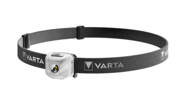 Varta Outdoor Sports Ultralight H30R naglavna svjetiljka, bijela