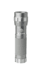 UV ručna svjetiljka, 395-400 nm, srebrna