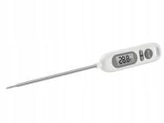 Verkgroup Digitalni LCD kuhinjski termometar -50 do +300°C 25 cm bijeli