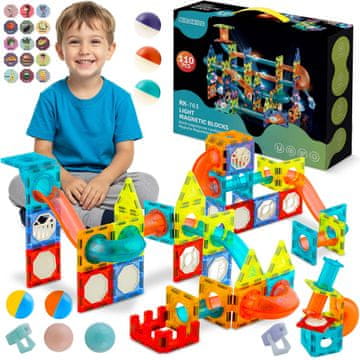 Ricokids Magnetski blokovi sa svjetlom RK-763