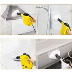 Rosfix Zamjenski Dio Za Parni Čistač Kärcher Sc1–Sc5 Krpe – Set 6 Mikrofiberskih Krpa Za EasyFix, 3X Podloga, 3X Navlaka