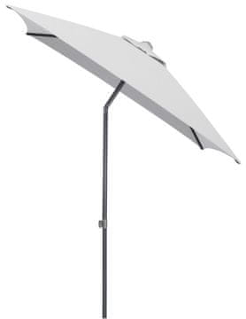 Kettler Easy Push suncobran, vodootporni, svijetlo sivi/antracit, 200x200 cm
