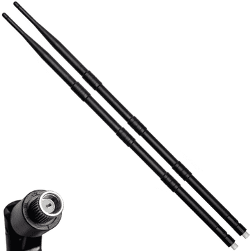 Set antena bat 4g lte 18dbi sma m x2