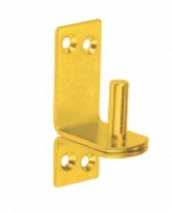 DOMAX Držač za značke 11x104x4mm fi13 CINK ZLATO